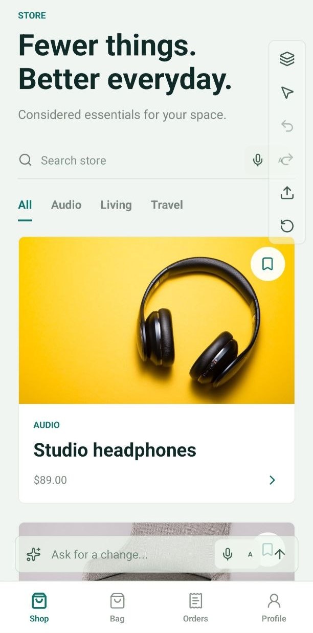 Grek Factory generated store prototype